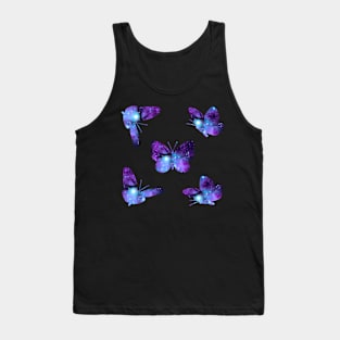 Space Butterflies Tank Top